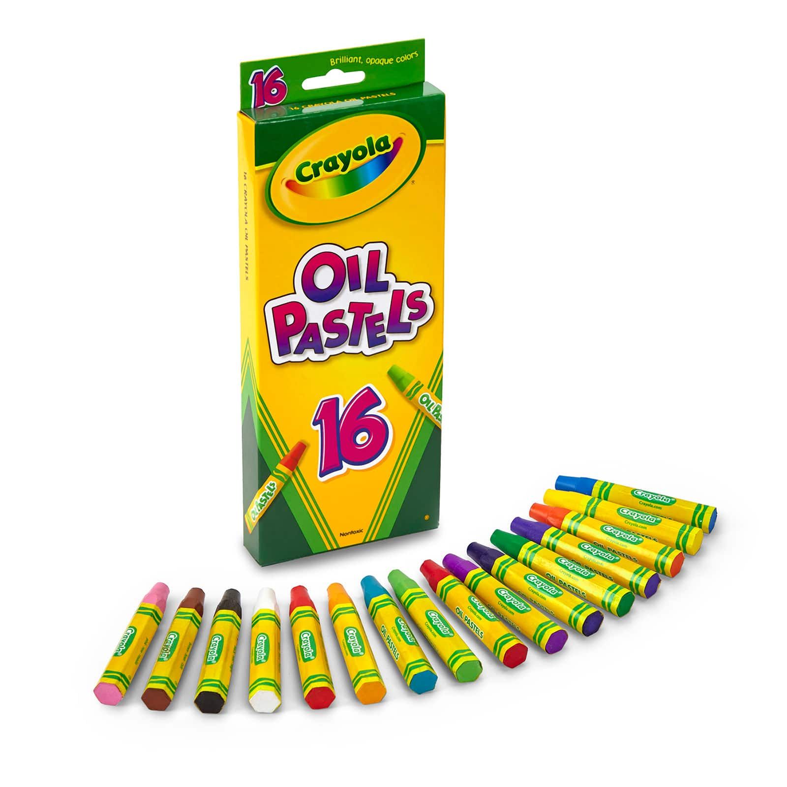 Oil Pastels - 6 Colors - Crayola