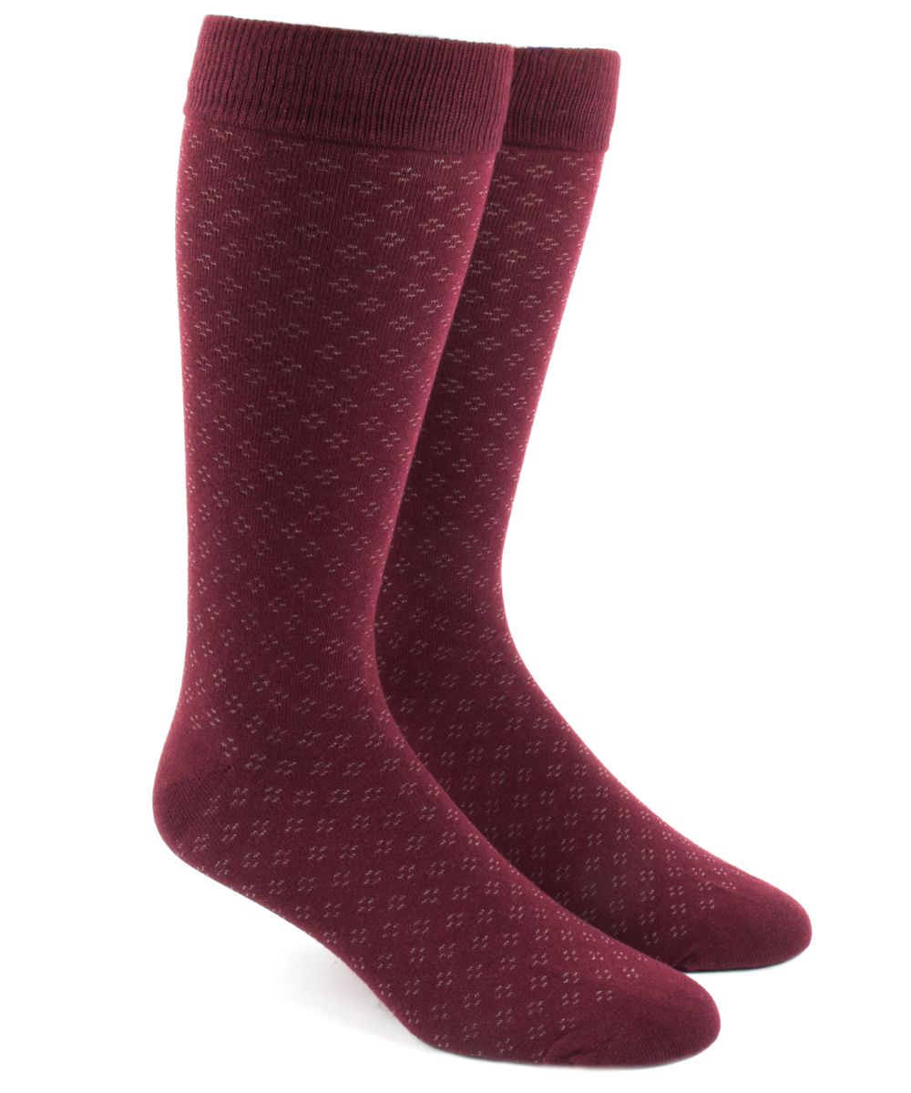 Original Burgundy No-Show Socks