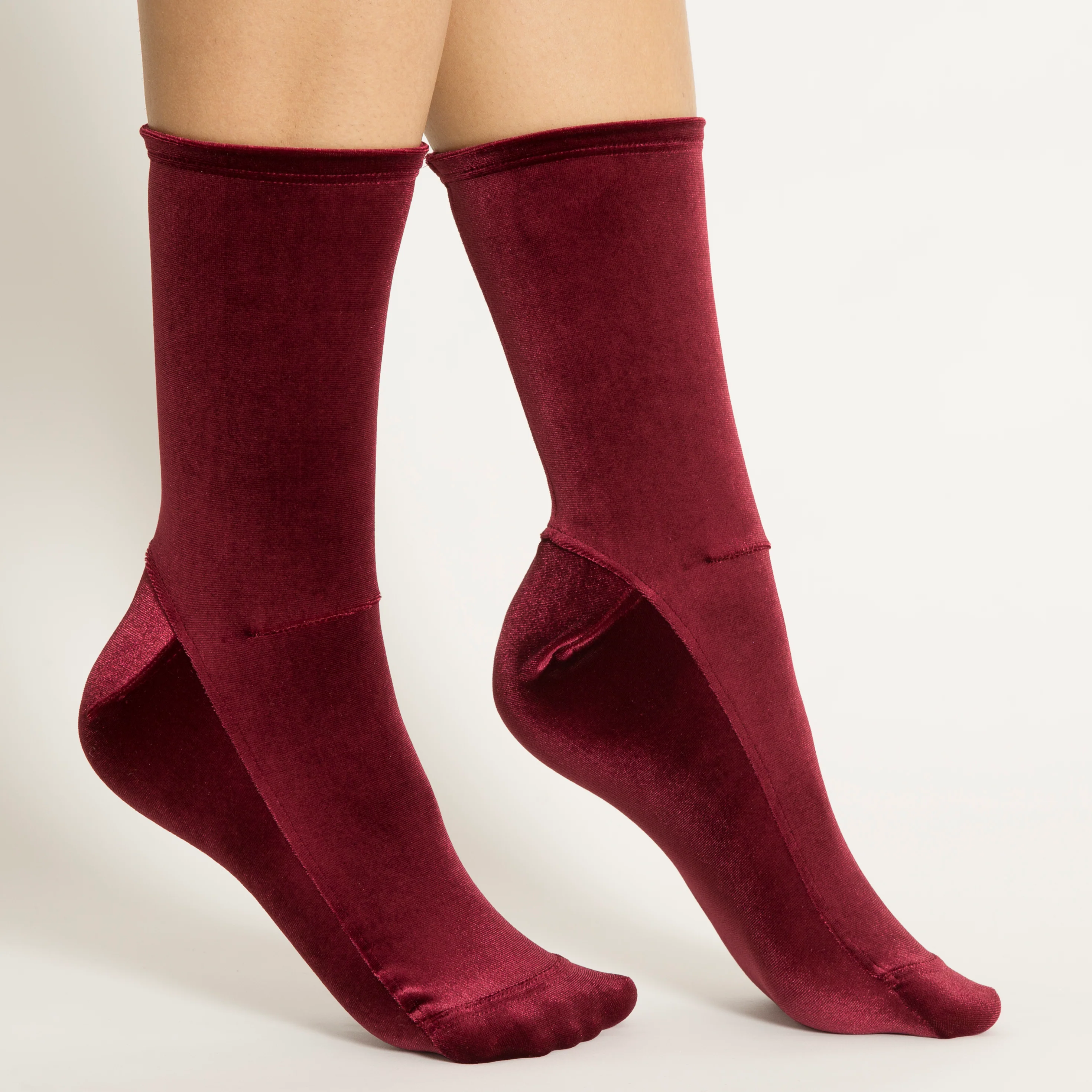 Original Burgundy No-Show Socks