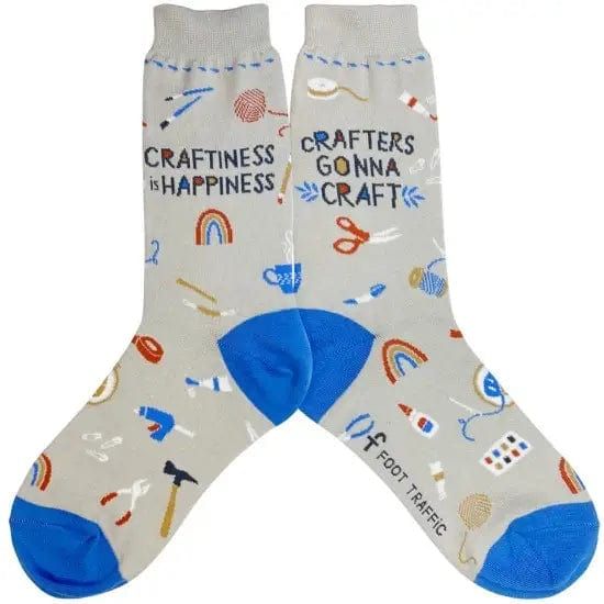 Original Grey Crew Socks