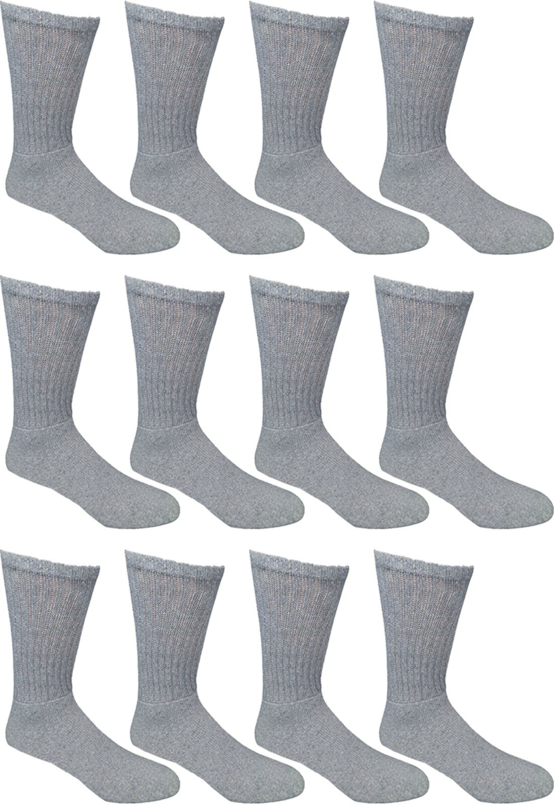 Original Grey Crew Socks