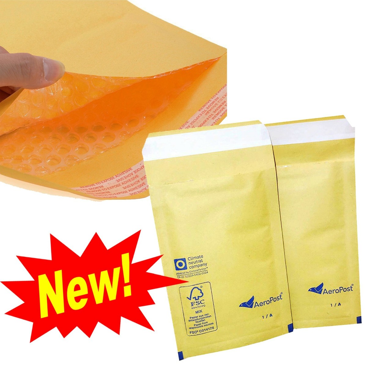 Padded Envelope - A3 - Bubble - 20 Pack