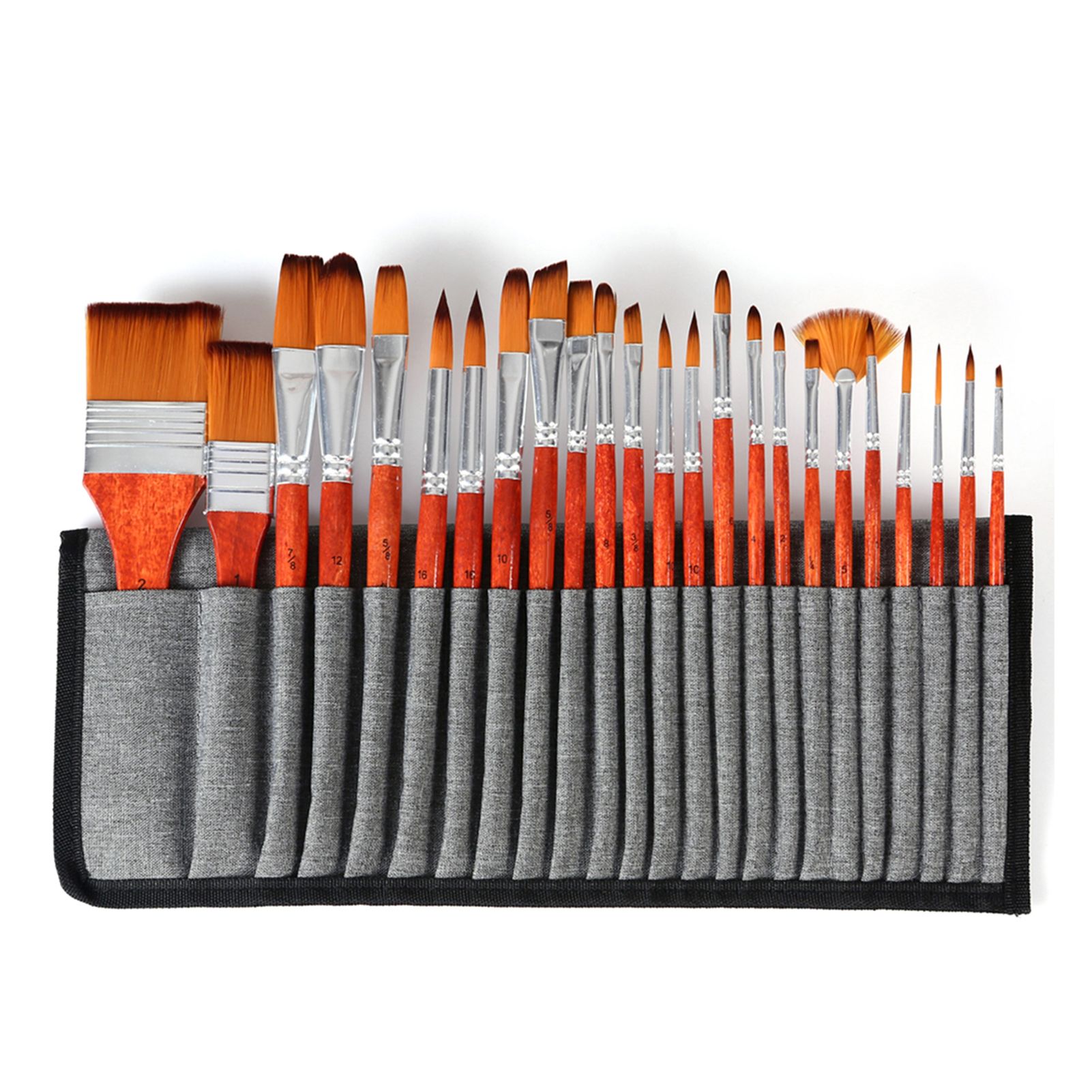 Paint Brushes - Round Set - 2pcs