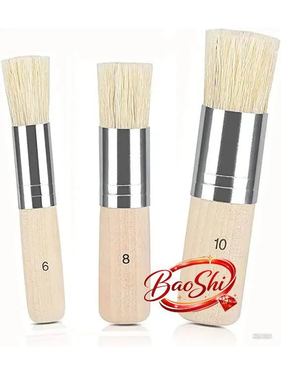 Paint Brushes - Round Set - 3pcs