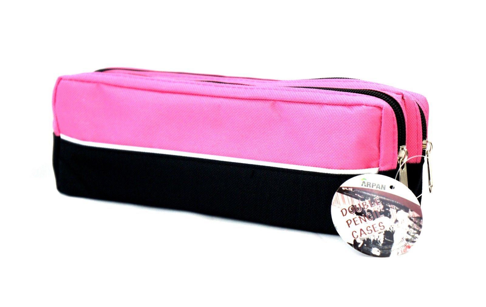 Pencil Case - Fabric - Zip - Pink