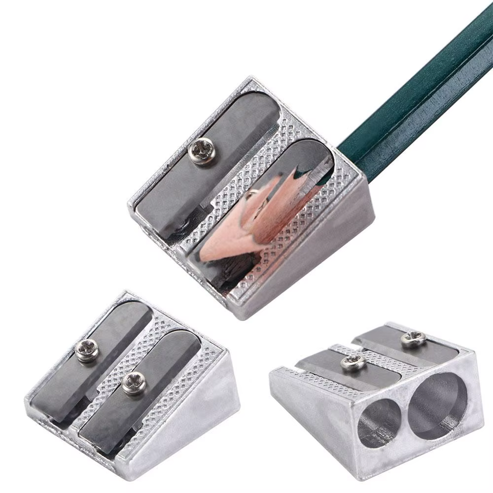 Pencil Sharpener - Double - Metal