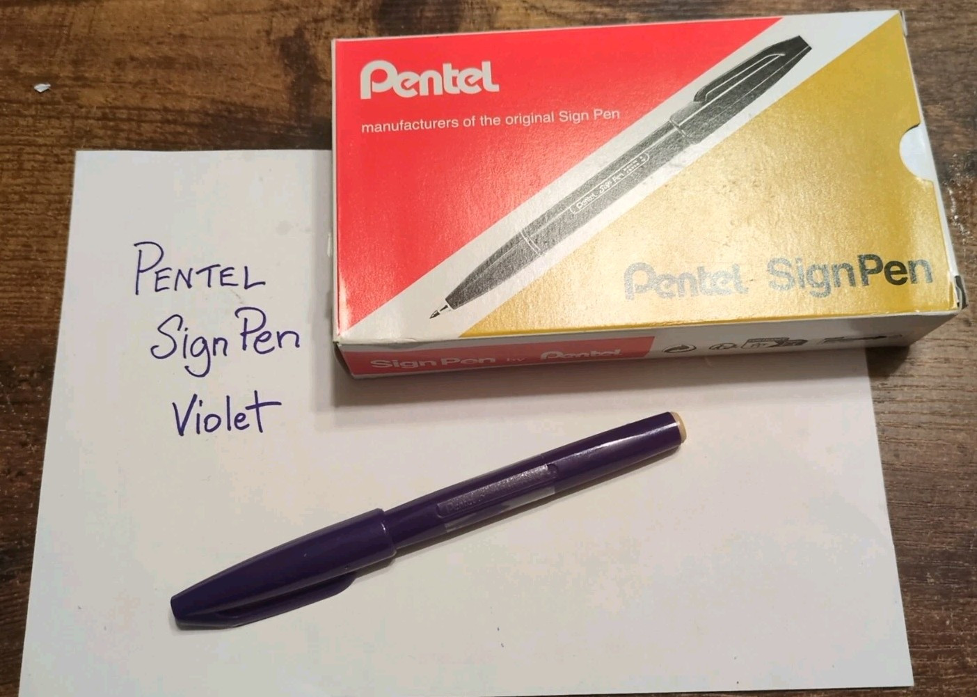 Pentel Sign Pen - 10 Pack