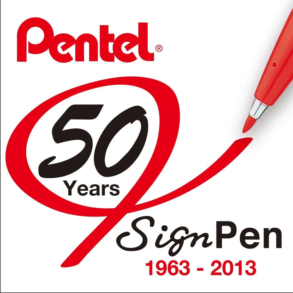 Pentel Sign Pen - 50 Pack