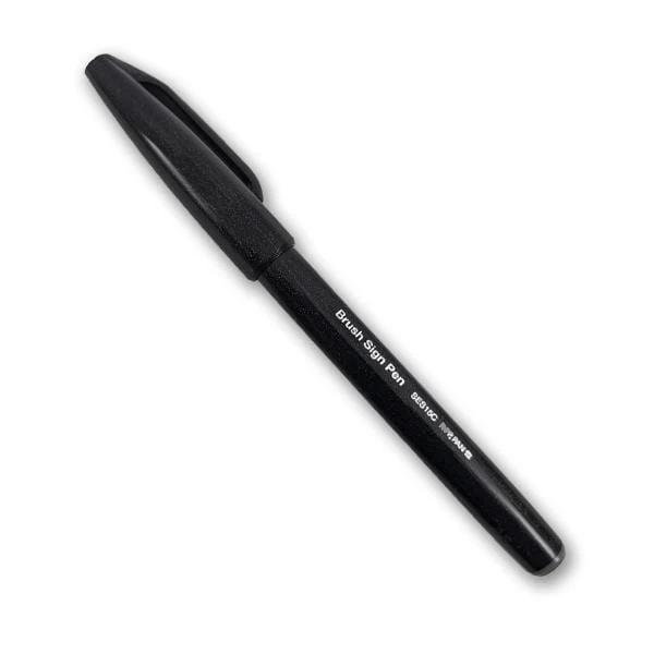 Pentel Sign Pen - Black
