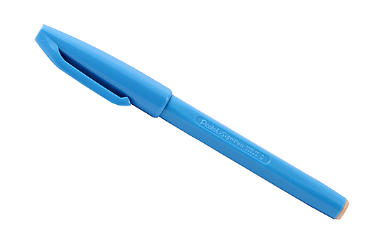 Pentel Sign Pen - Blue