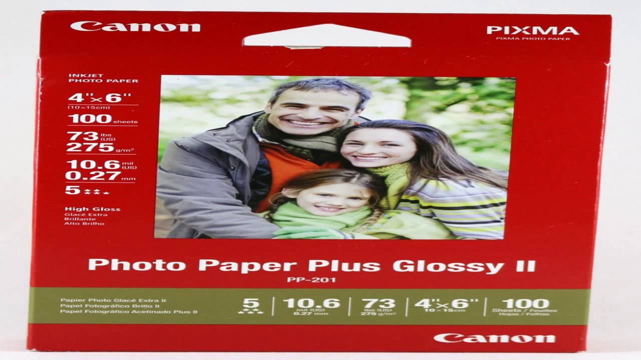 Photo Paper - 4x6 - 100 Sheets - Glossy