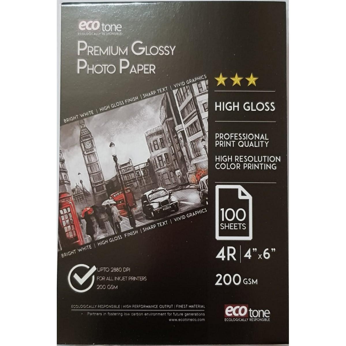 Photo Paper - 4x6 - 200 Sheets - Glossy