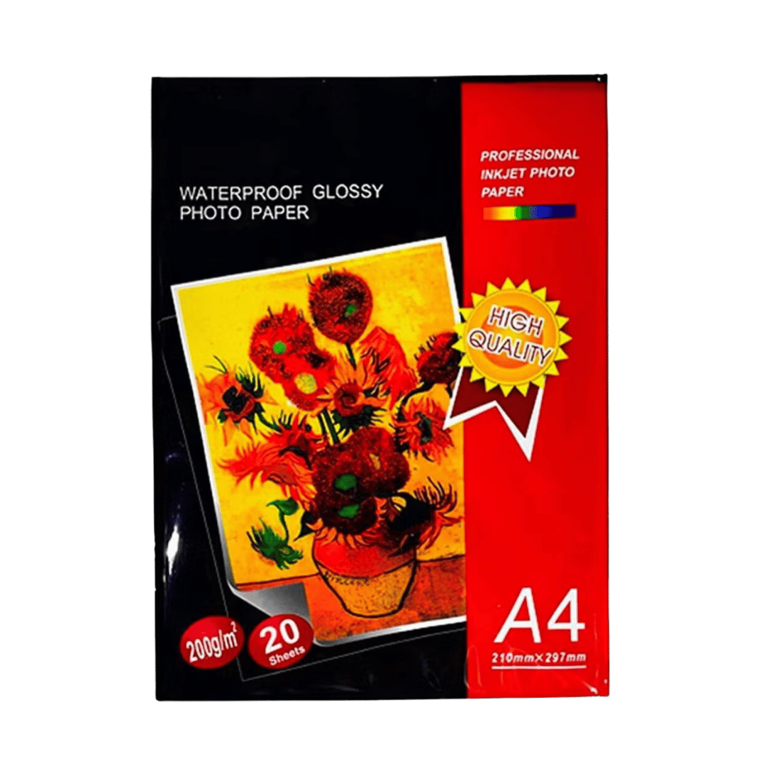 Photo Paper - A4 - 20 Sheets - Glossy