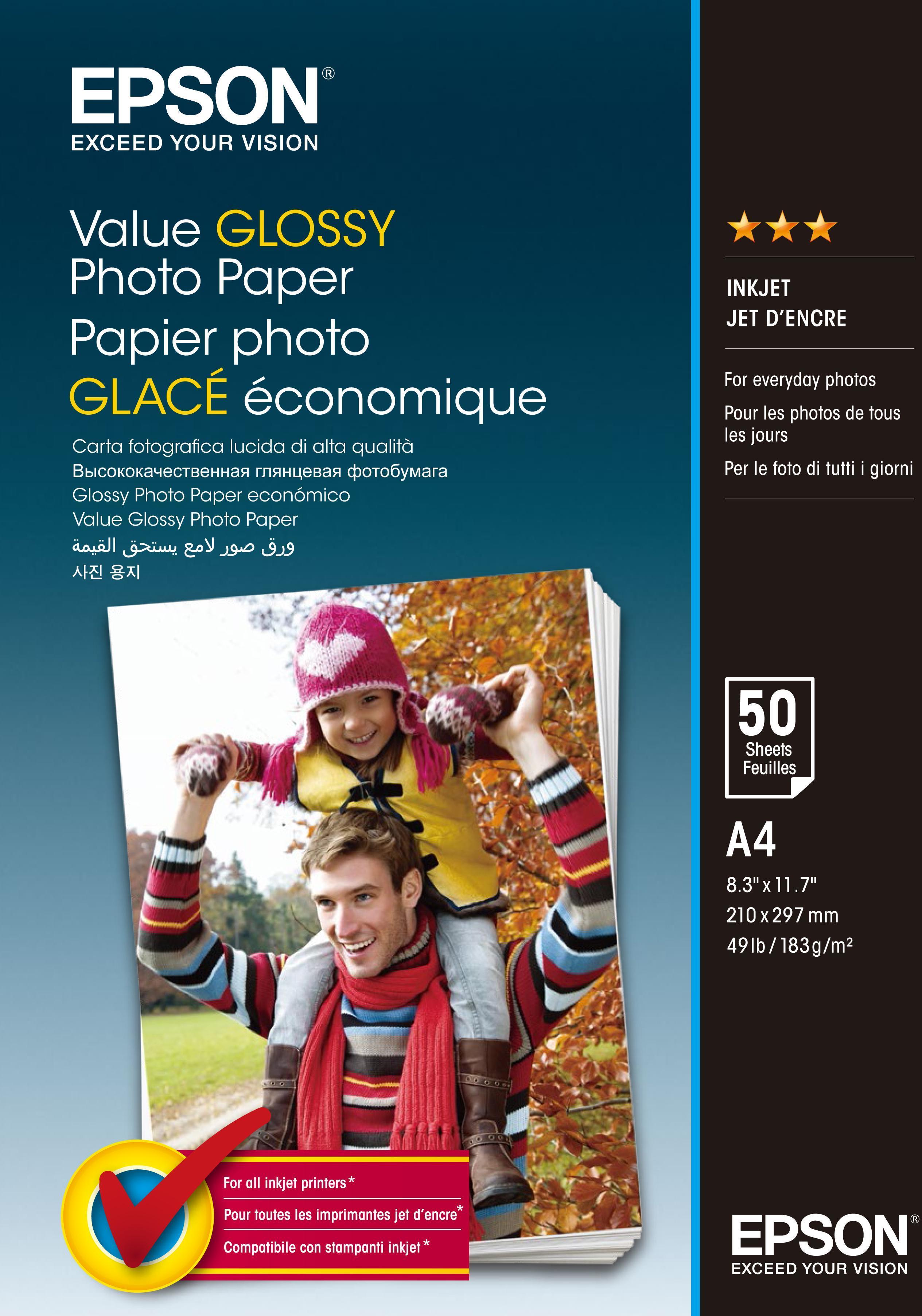 Photo Paper - A4 - 50 Sheets - Glossy