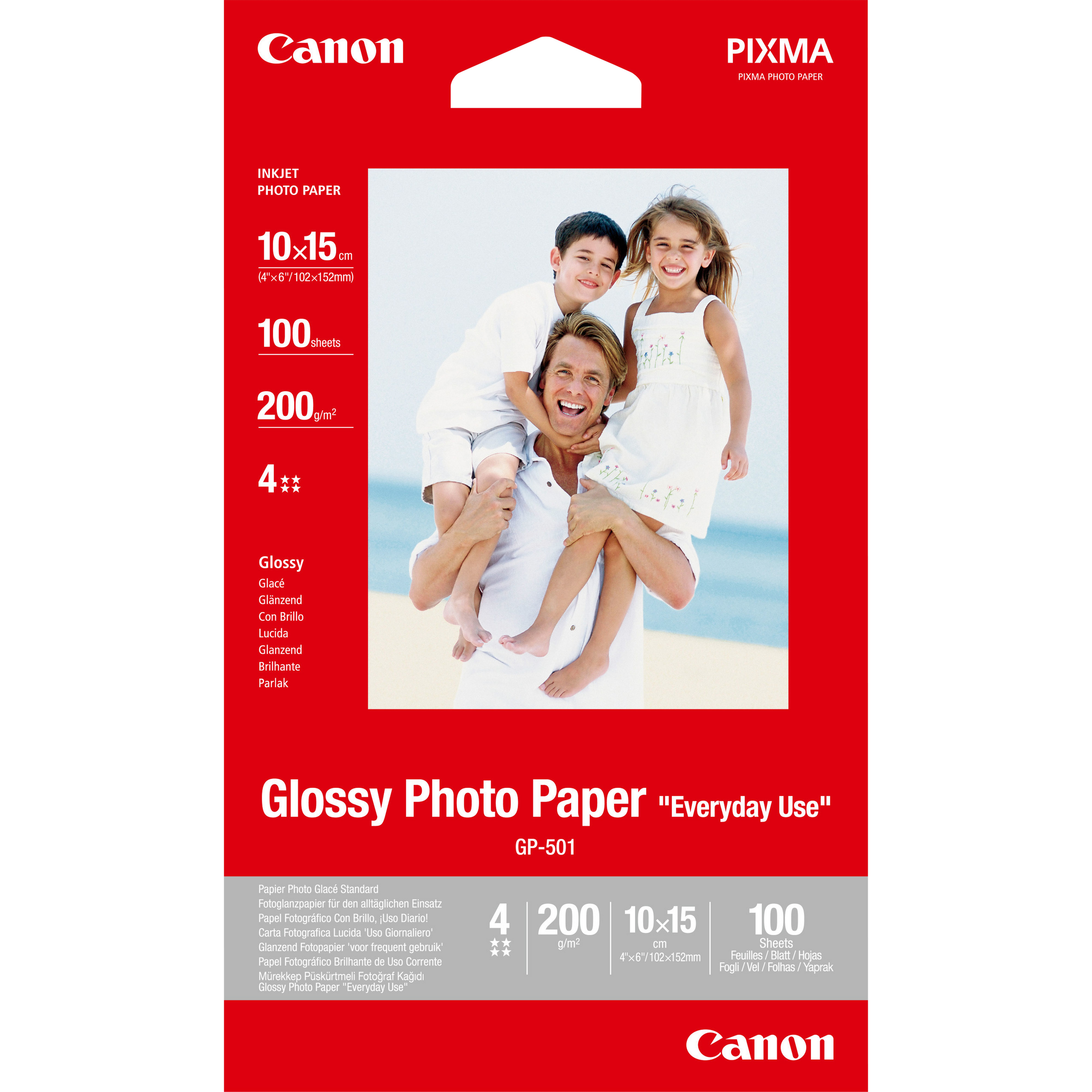 Photo Paper - A6 - 50 Sheets - Glossy