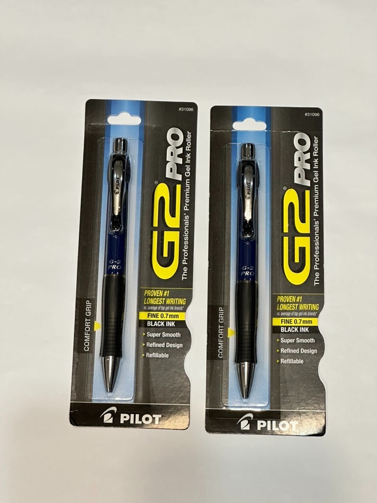 Pilot G2 Gel Pen - Black - 0.7mm