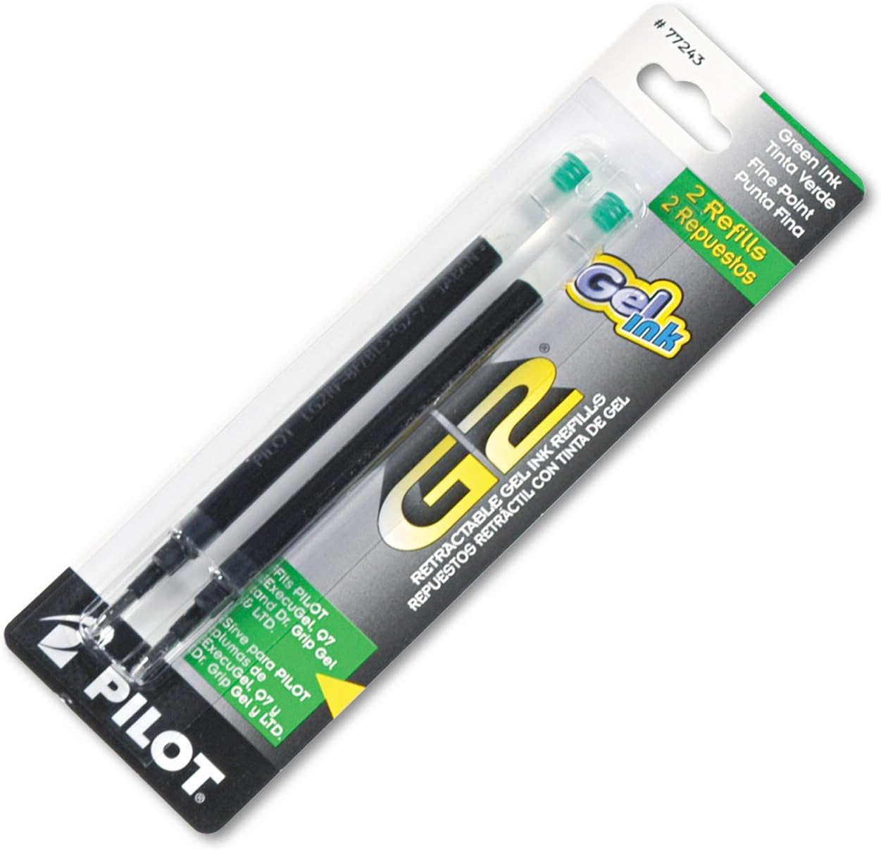 Pilot G2 Gel Pen - Green - 0.7mm