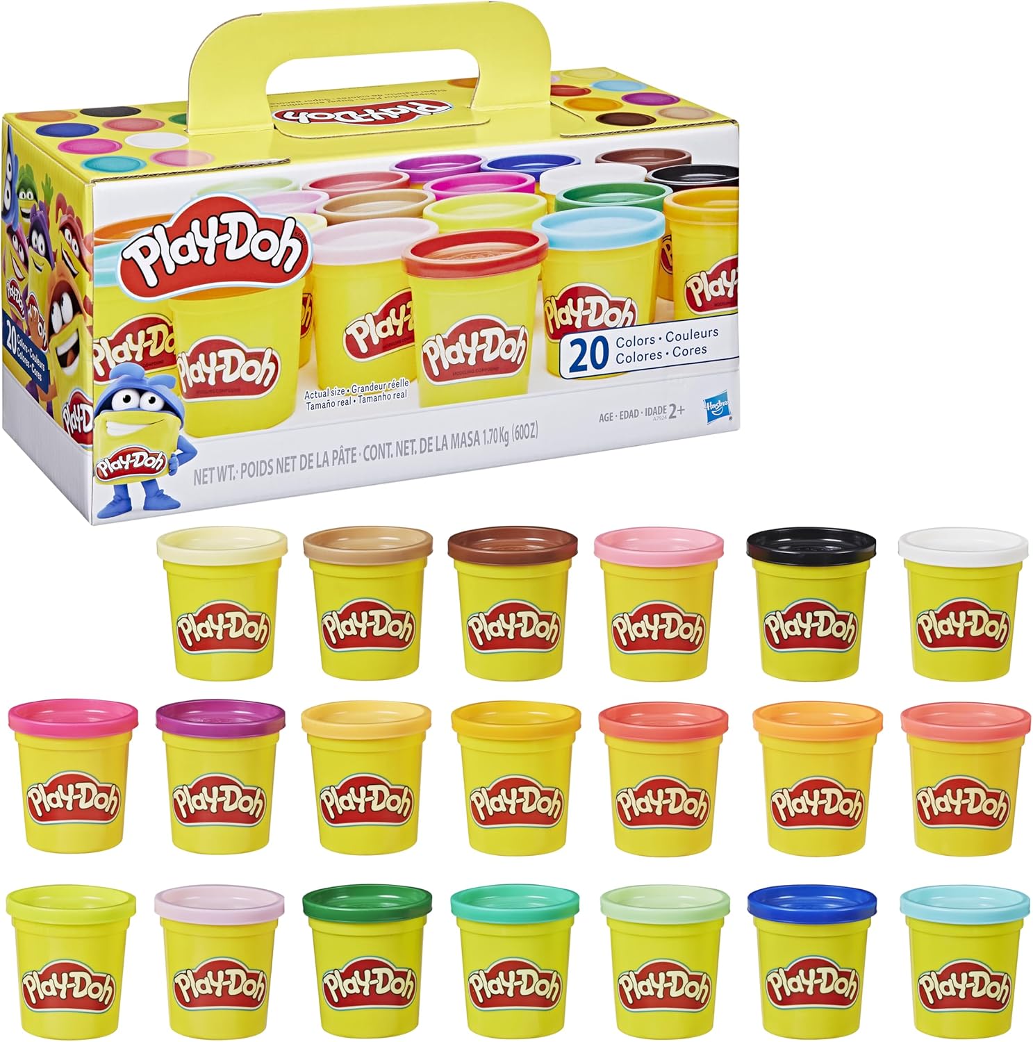 Play Dough - 20 Colors - 3kg