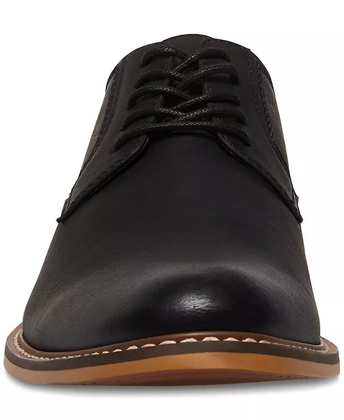 Polished Charcoal Oxford Shoes