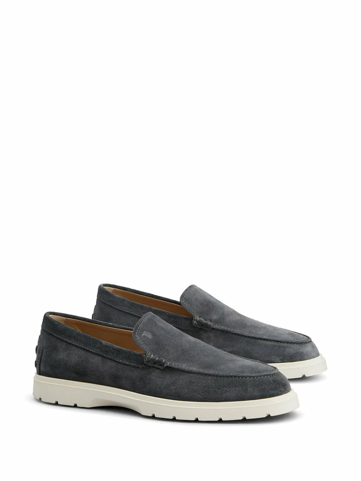 Polished Grey Loafers