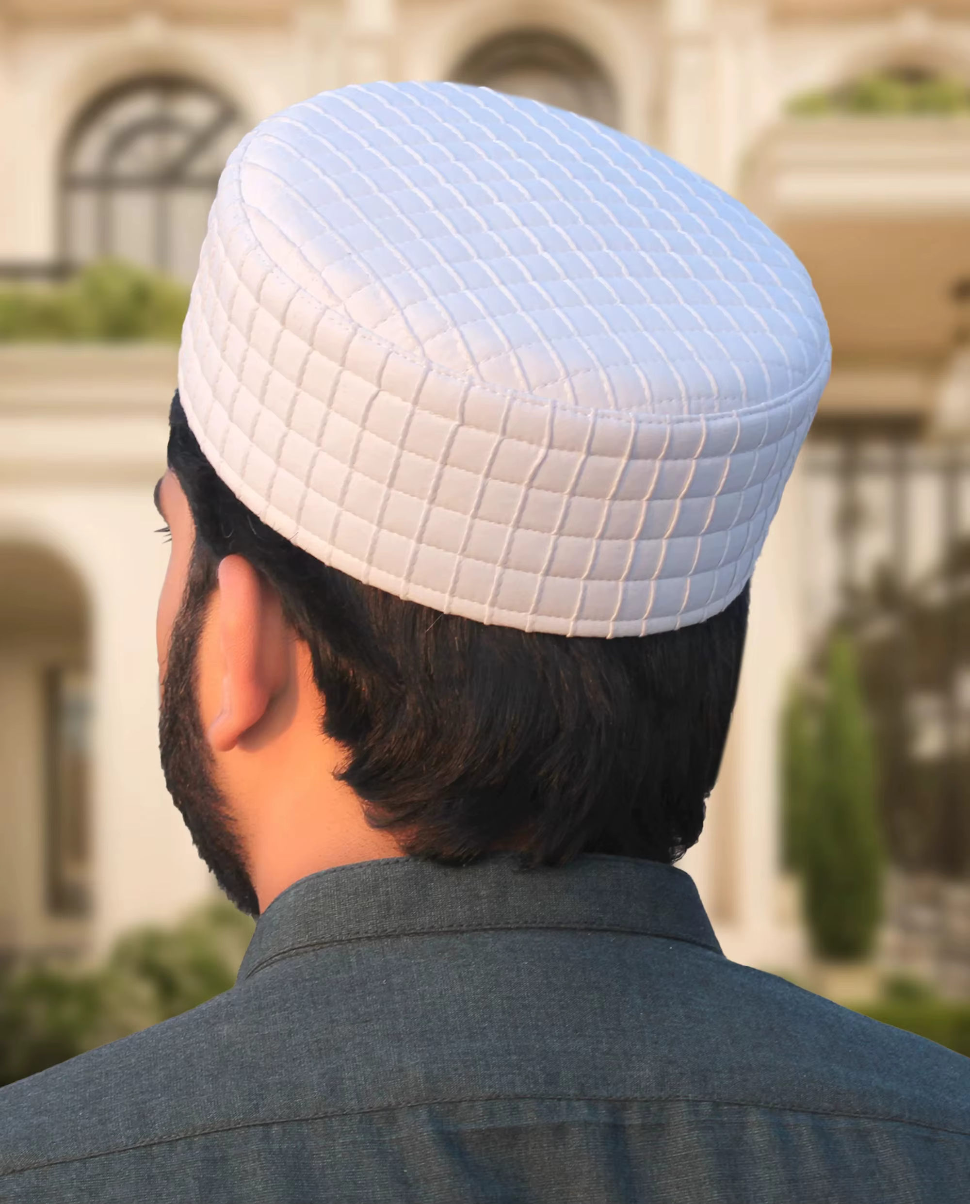 Prayer Cap - Grey