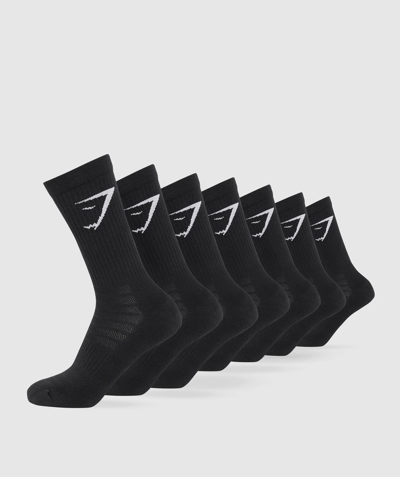 Premium Black Crew Socks