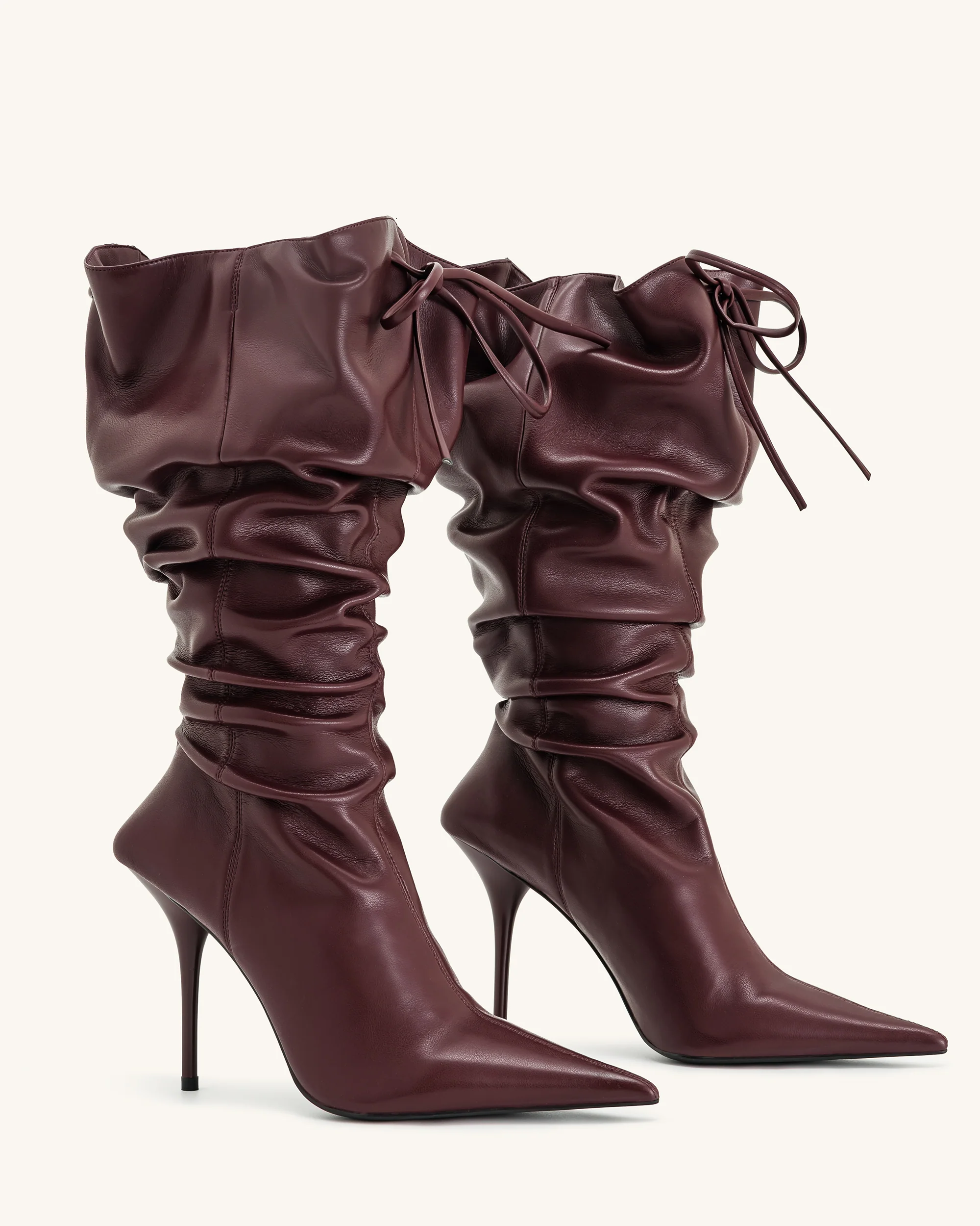 Premium Burgundy Boots