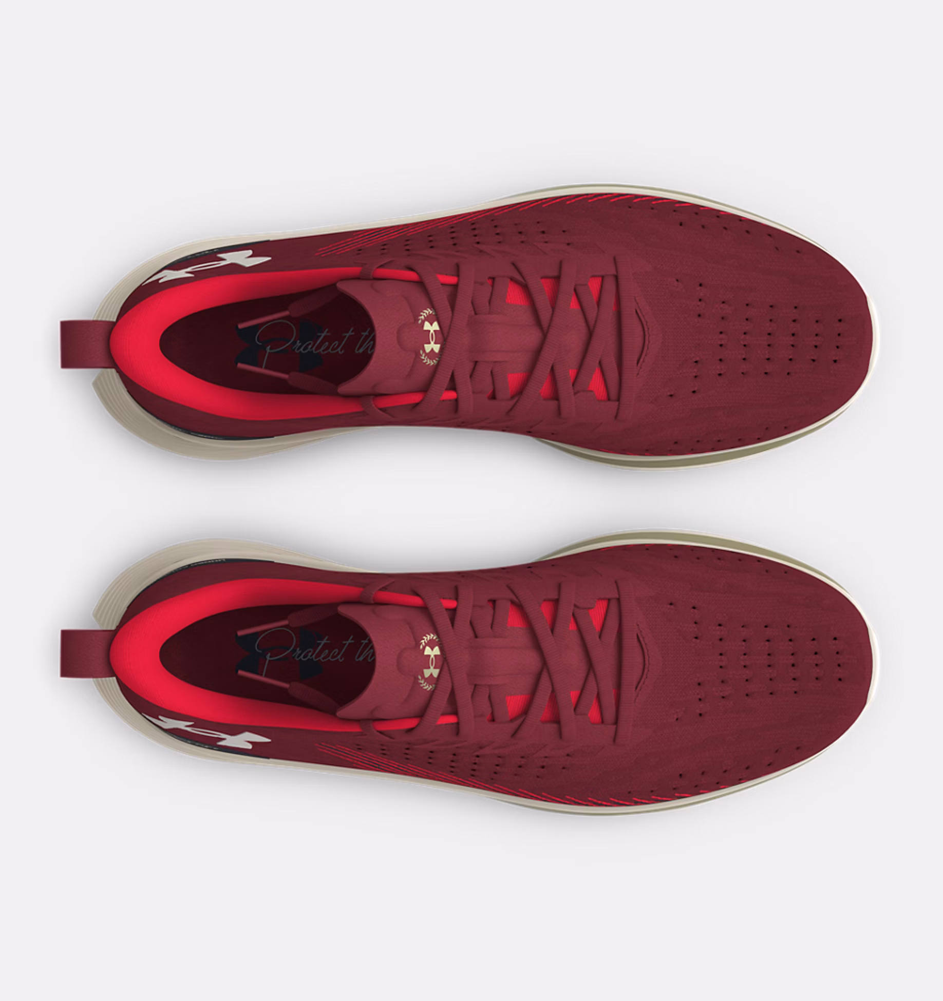 Premium Burgundy Running Shoes