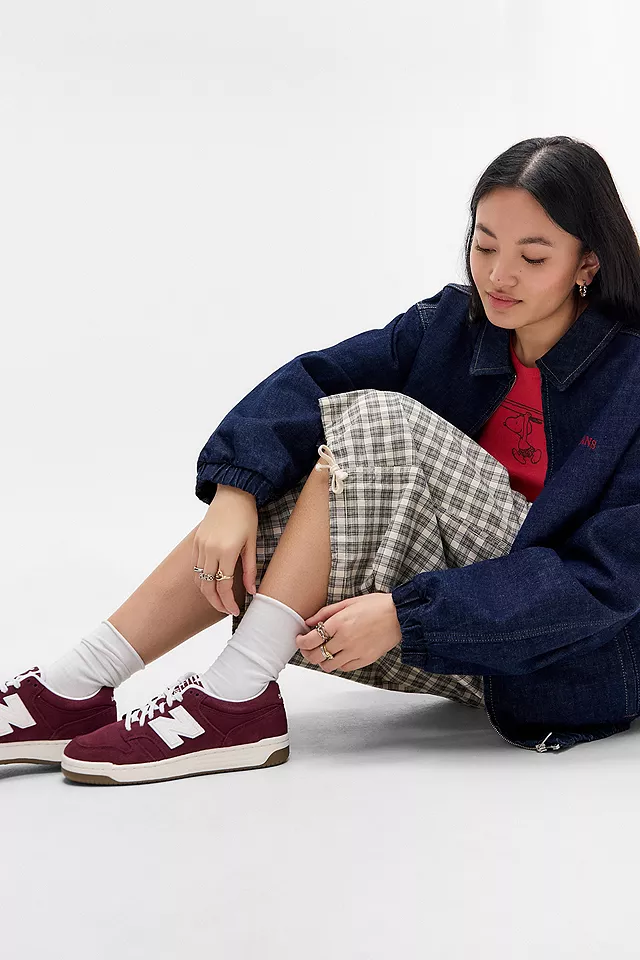Premium Burgundy Trainers