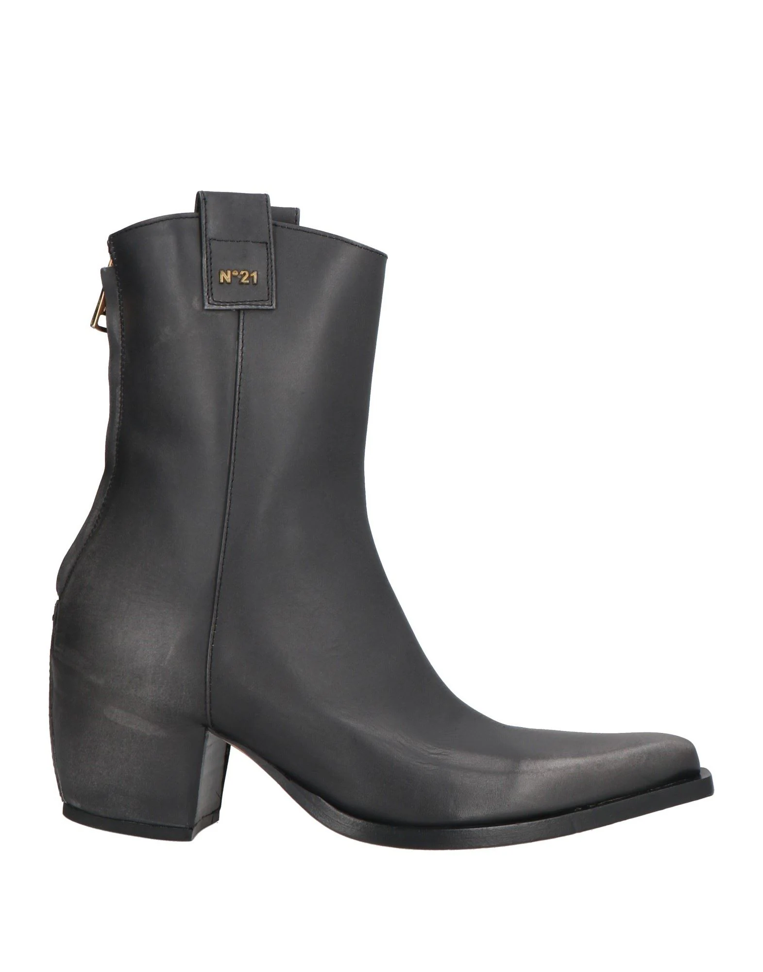 Premium Charcoal Ankle Boots