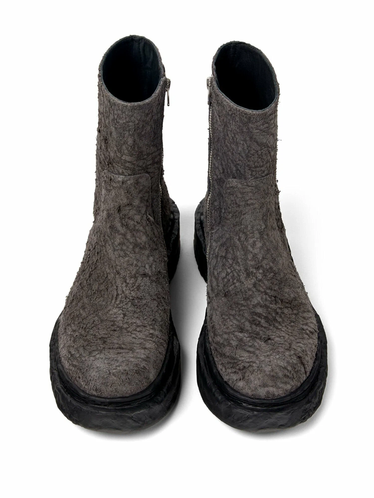 Premium Charcoal Ankle Boots