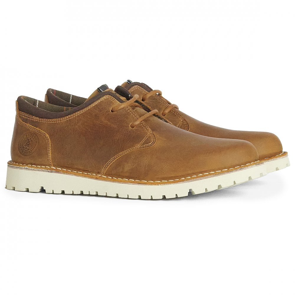 Premium Cognac Derby Shoes