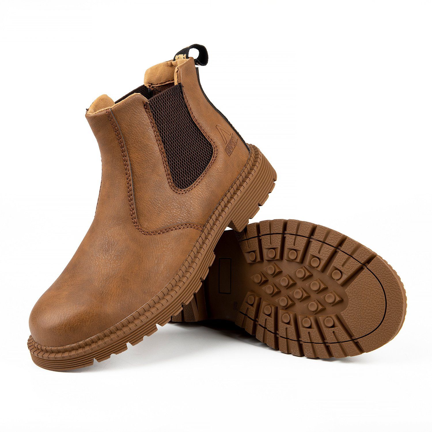 Premium Khaki Work Boots