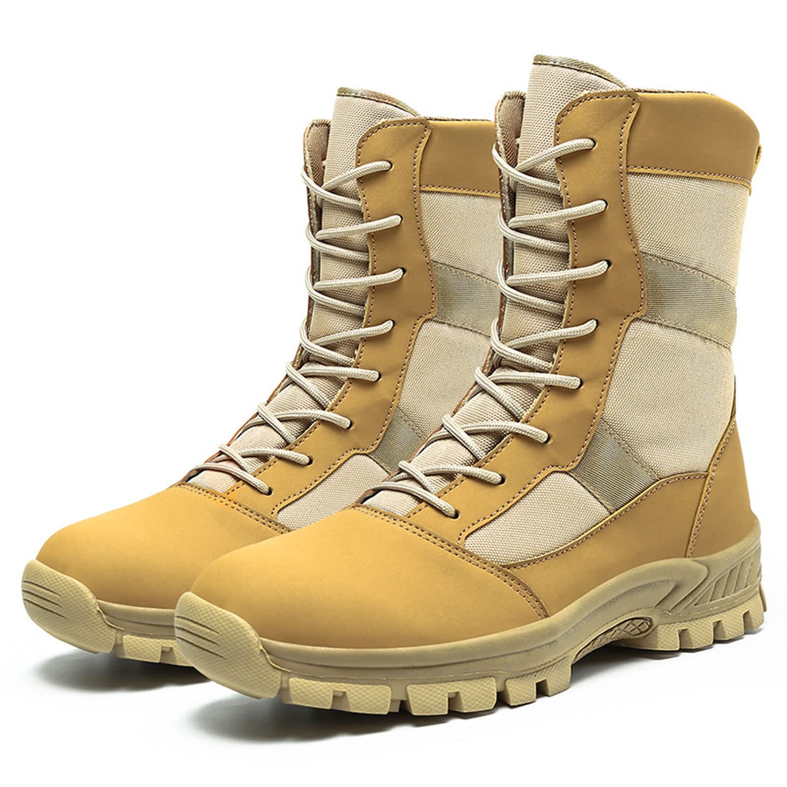 Premium Khaki Work Boots