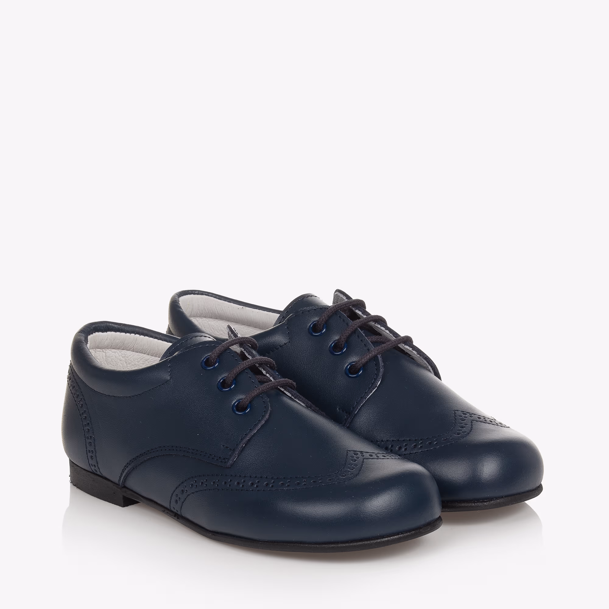 Premium Navy Blue Brogues
