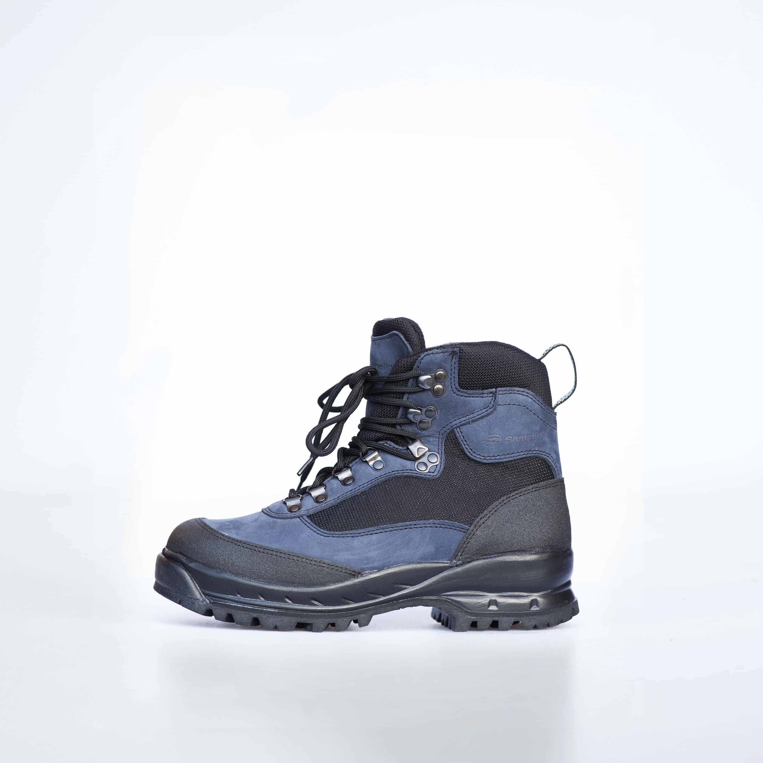 Premium Navy Blue Hiking Boots