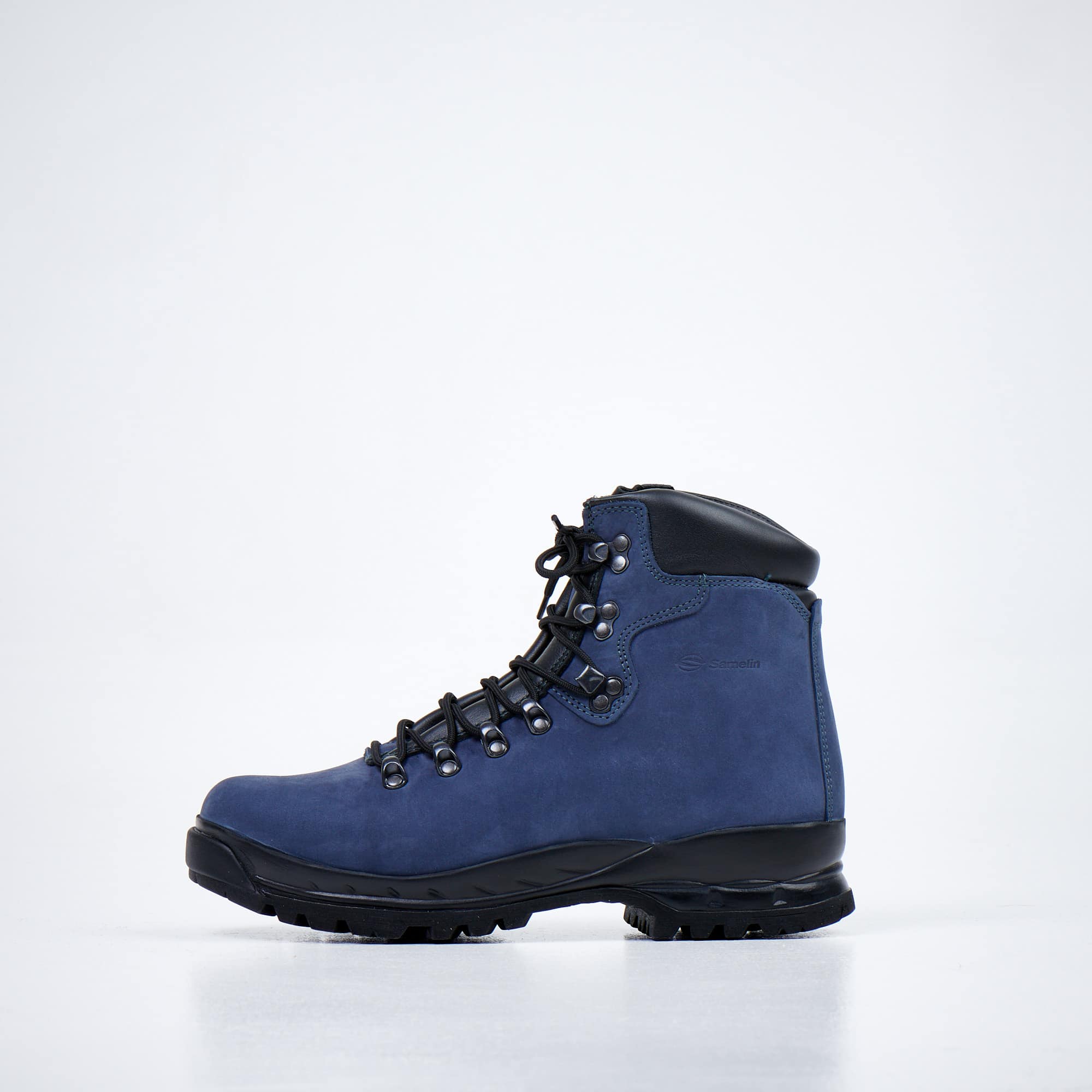 Premium Navy Blue Hiking Boots