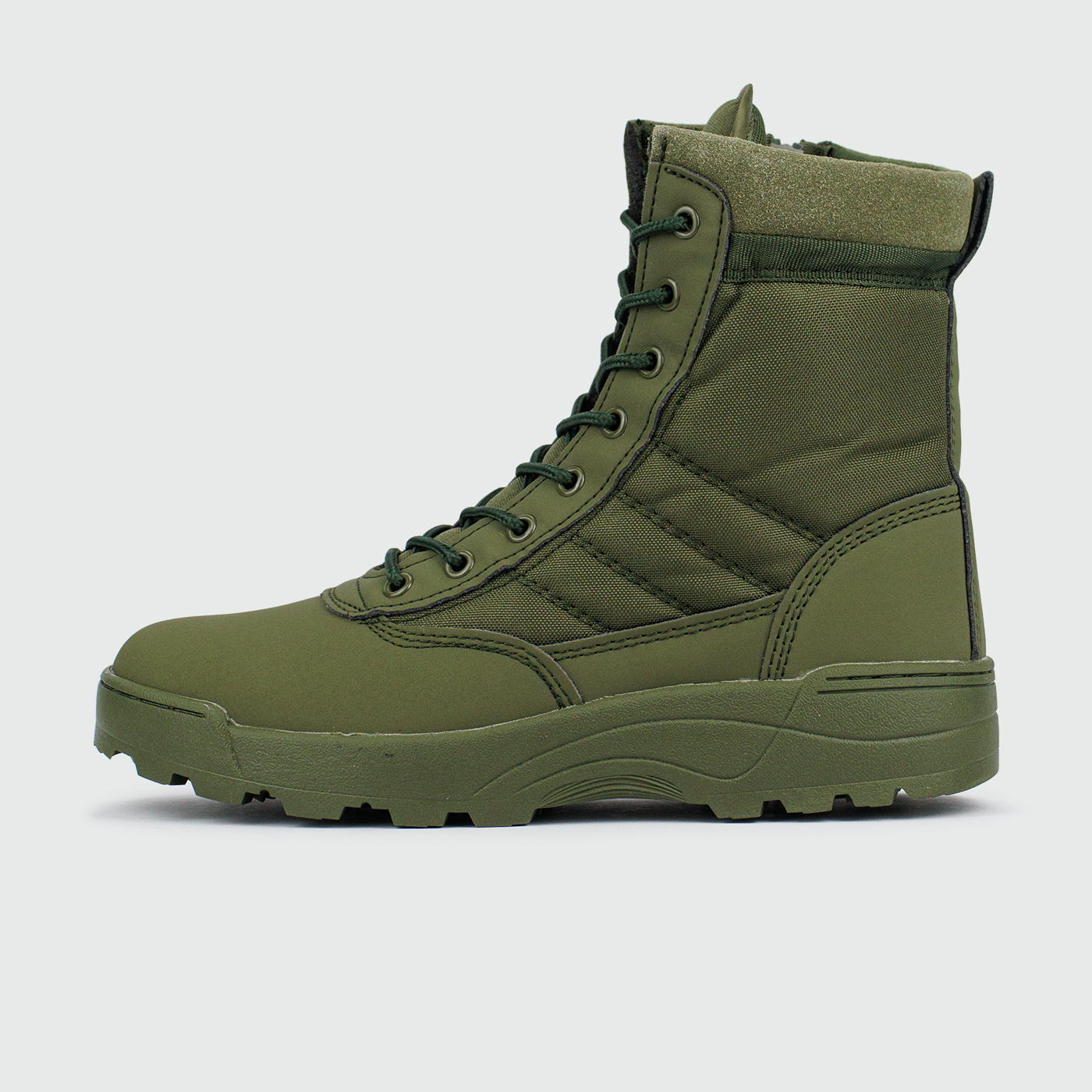 Premium Olive Combat Boots