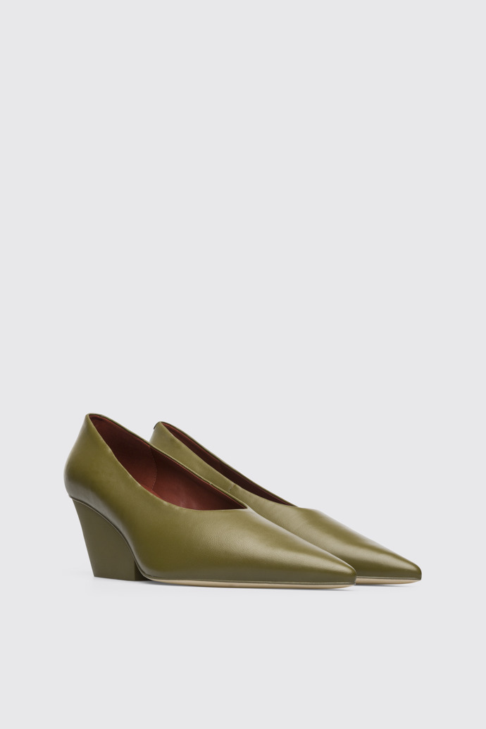 Premium Olive Formal Shoes