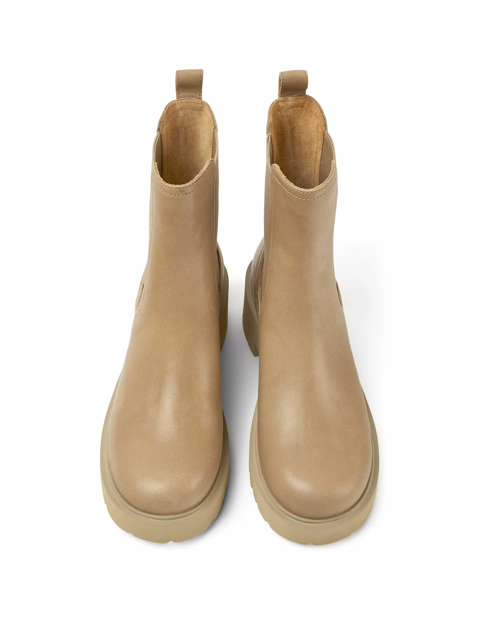 Premium Tan Chelsea Boots