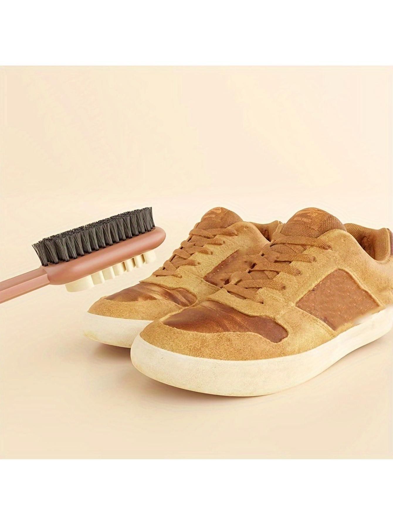 Premium Tan Shoe Brush
