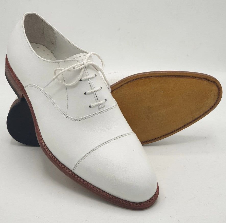 Premium White Oxford Shoes