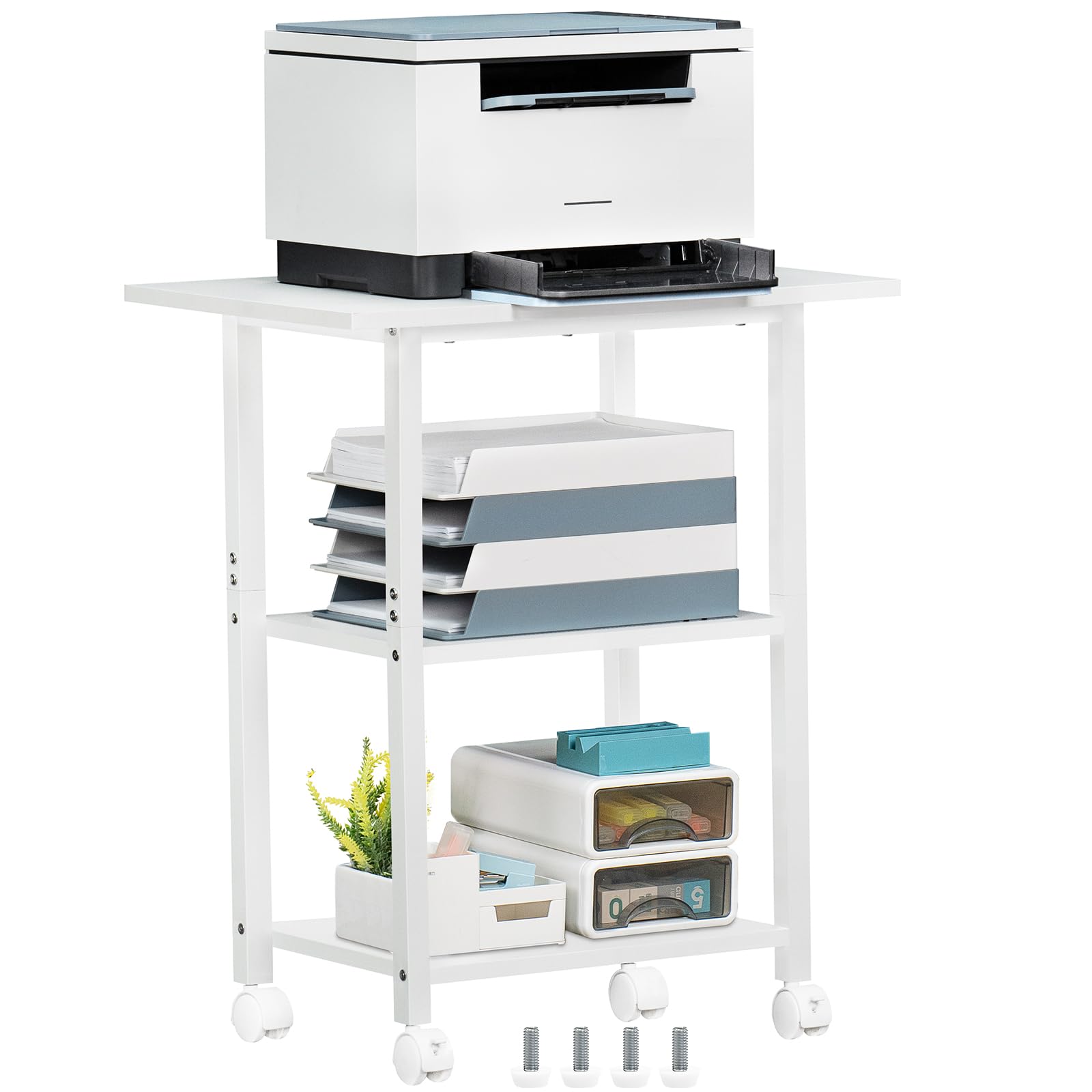 Printer Stand - Fixed - 1 Shelf