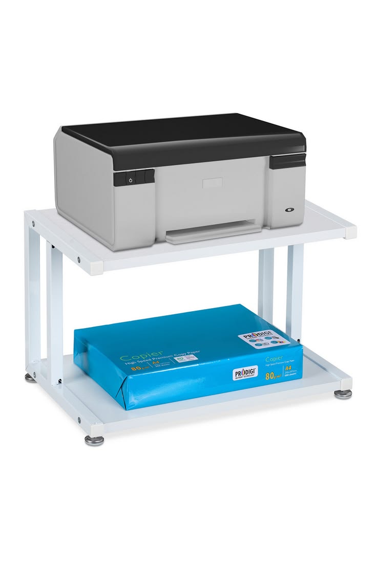 Printer Stand - Fixed - 2 Shelf