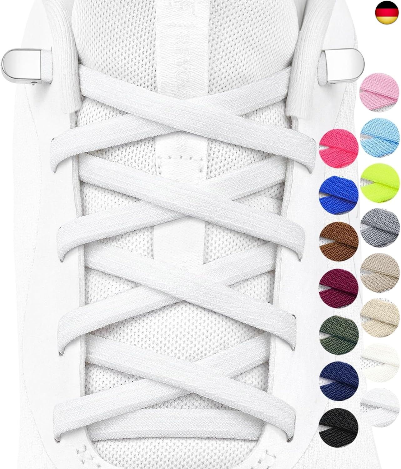 Pro White Shoe Laces