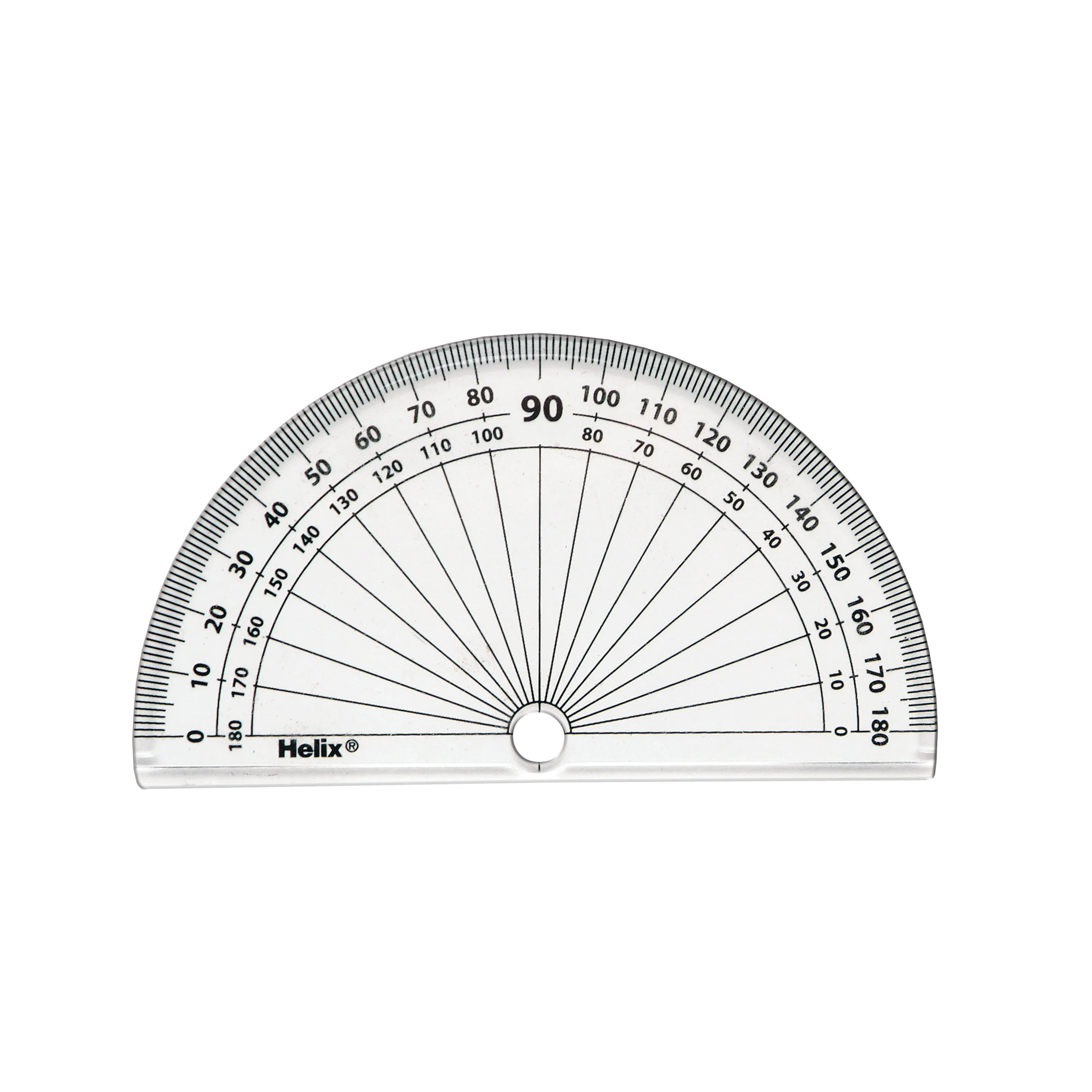 Protractor - 180 degrees - Set of 3
