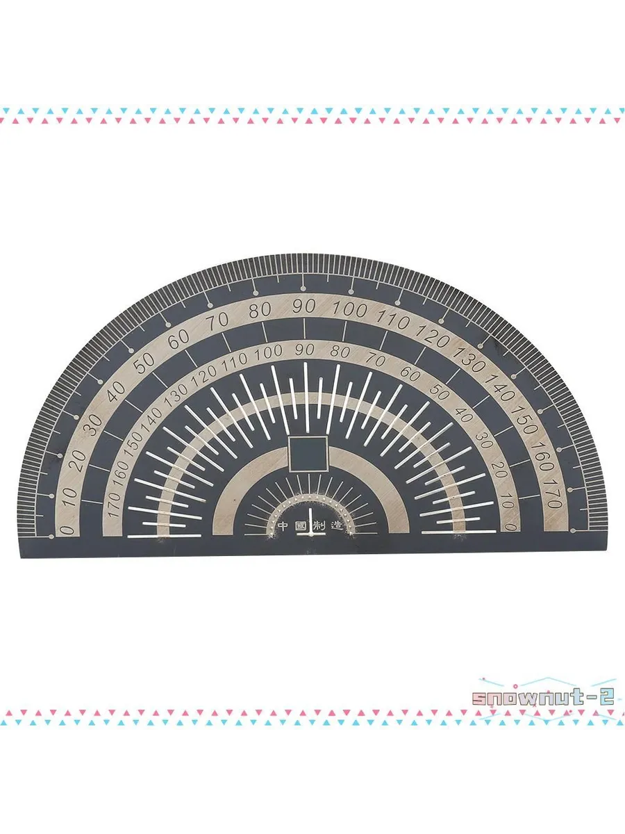 Protractor - 180 degrees - Set of 5