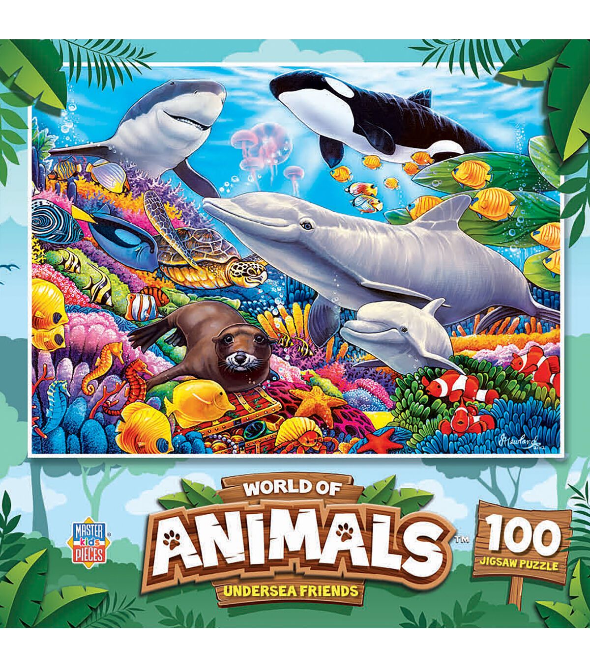 Puzzle - 100 Pieces - Animals