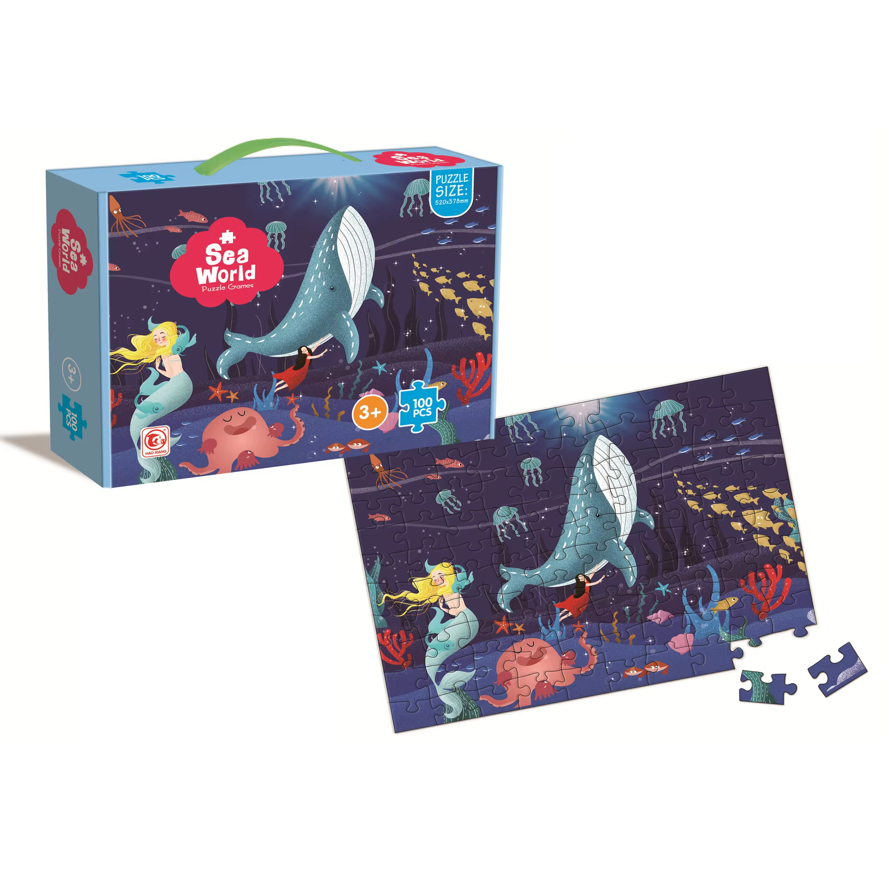 Puzzle - 100 Pieces - Animals