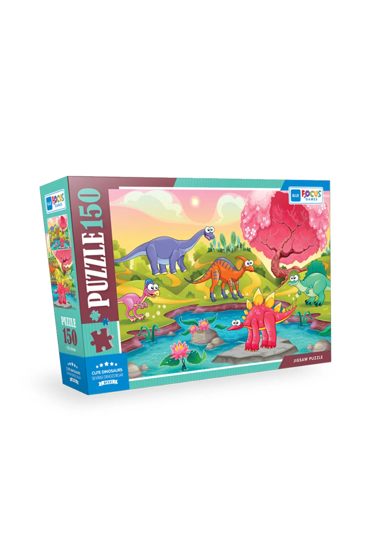Puzzle - 150 Pieces - Dinosaurs